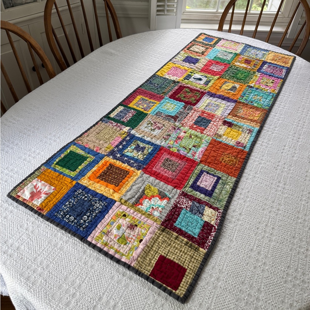 Handmade Colorful Table Runner - Picture 9 of 16